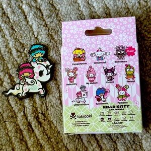 Tokidoki X Hello Kitty and Friends Sakura Festival 2024 Blind Box Enamel Pin